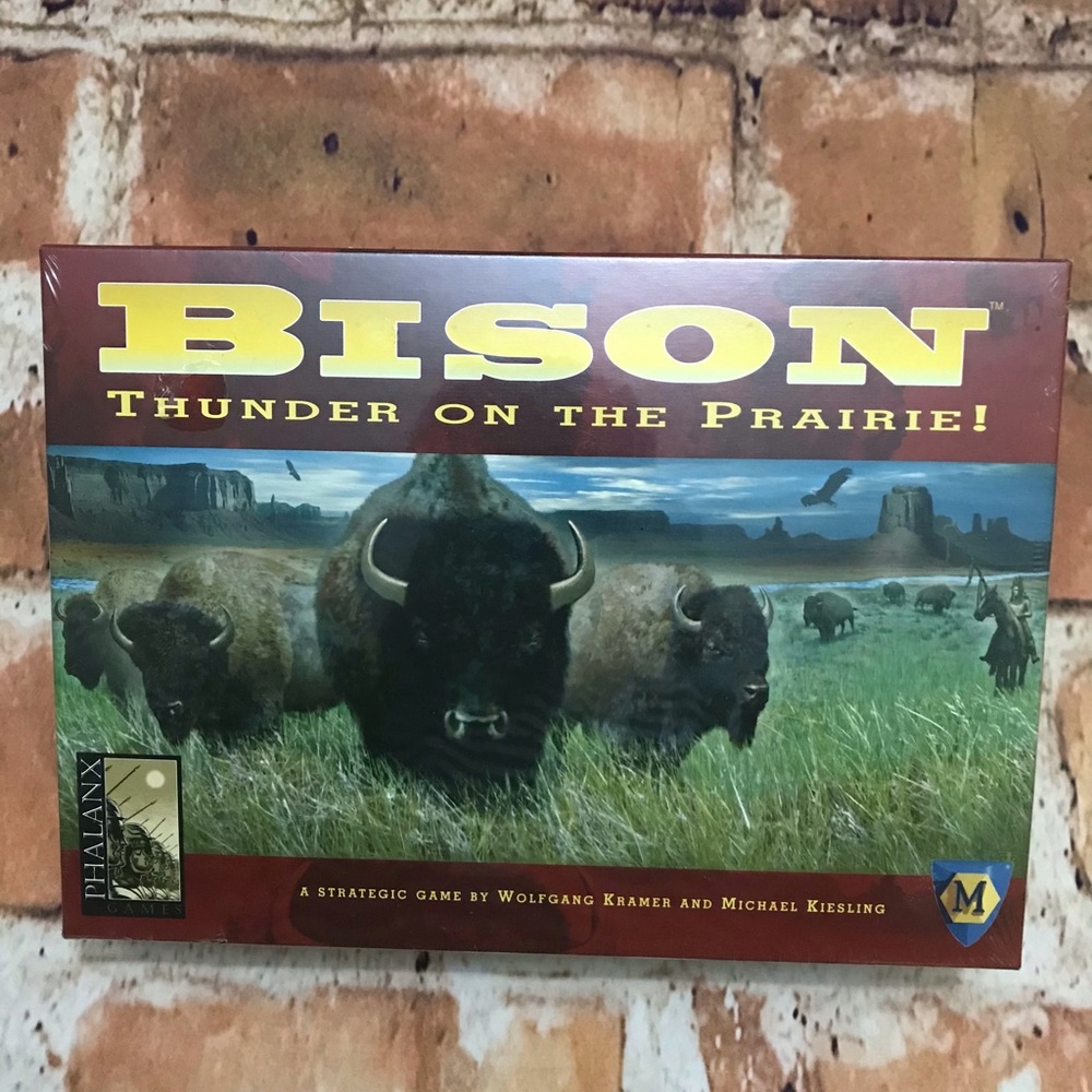BISON Thunder on The Prairie Board Game Phalanx